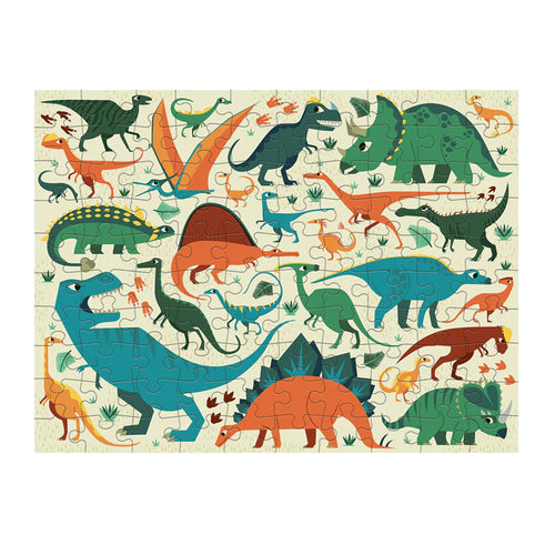 Dinosaur Dig 100pce Double Side Puzzle