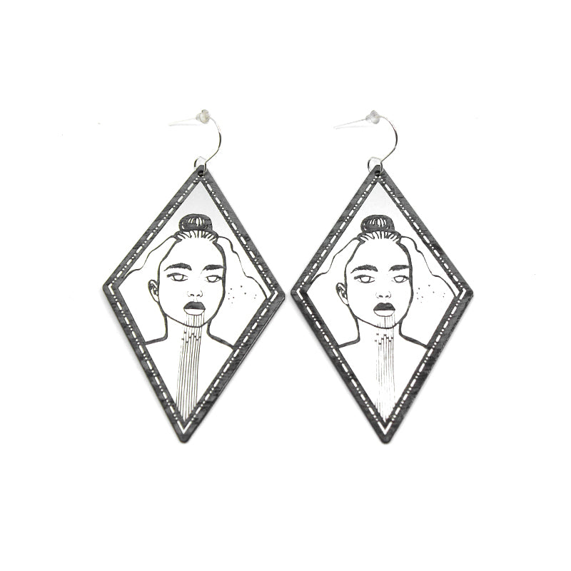 Hiwa-I-Te-Rangi II Earrings | by Nichola Te Kiri