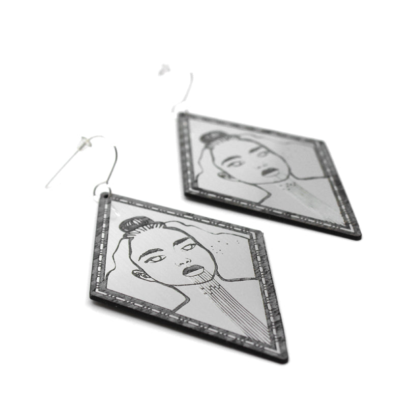 Hiwa-I-Te-Rangi II Earrings | by Nichola Te Kiri