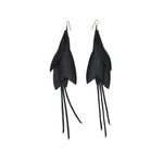 Kowhai and Tassel Up-cycled Earrings | by Ronja Schipper