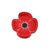 Ceramic Poppy Wall Hanging - Large by Borrowed Earth
